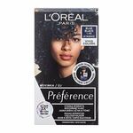 L'Oréal Paris Préférence Vivid Colors barva za lase za barvane lase za vse vrste las 60 ml odtenek 1,102 Blue Black