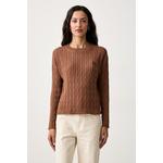DKNY pulover ženski rjava DJ5R0917