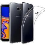 Prozorno zaščitno ohišje za Samsung Galaxy J4 Plus - Prozorno KP23681