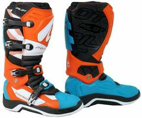 Forma Boots Pilot White/Orange/Aqua 42 Motoristični čevlji