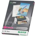 Meleglamináló fólia, 125 mikron, A4, fényes, UDT technológiával, LEITZ "iLam"