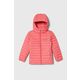 Otroška jakna Columbia G Silver Falls Hdd Jacke vijolična barva - roza. Otroška jakna iz kolekcije Columbia. Delno podložen model, izdelan iz gladkega materiala. Vgrajena kapuca poveča zaščito pred mrazom in vetrom.
