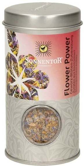 Sonnentor Začimba Flower Power - cvetovi - bio - Razpršilna posoda