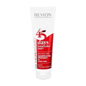 Revlon Professional Revlonissimo 45 Days 2in1 For Brave Reds šampon in balzam za rdeče lase 275 ml za ženske