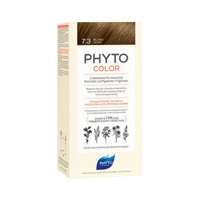 Phyto Color barva za lase brez amoniaka odtenek 7.3 Golden Blonde