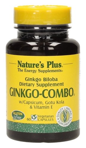 Nature's Plus Ginkgo Combo - 60 veg. kapsul