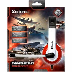 Defender Warhead G-120 gaming slušalke