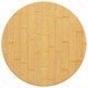 vidaXL Mizna plošča Ø50x4 cm bambus