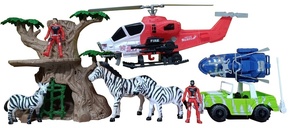 Set za reševanje živali s helikopterjem 39 cm