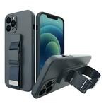 etui iz vrvi gel vrvica za vrvico z vrvico za verižico xiaomi redmi 10x 4g / xiaomi redmi note 9 mornarsko modra