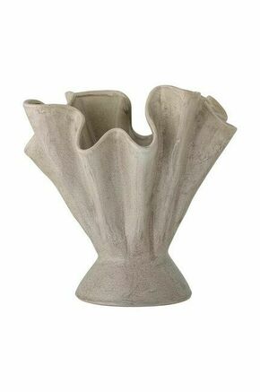 Dekorativna vaza Bloomingville Plier - bež. Dekorativna vaza iz kolekcije Bloomingville. Model izdelan iz fajanse.