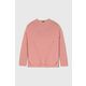 Otroški volneni pulover United Colors of Benetton roza barva - roza. Otroške Pulover iz kolekcije United Colors of Benetton. Model izdelan iz enobarvne pletenine. Visoka vsebnost volne zagotavlja zaščito pred mrazom, dodatek poliamida pa povečuje...