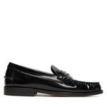 Mokasini Tommy Hilfiger Hilfiger Penny Abrasivato FW0FW09257 Črna