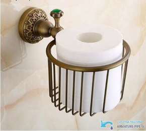 Antično držalo toaletnega papirja | Nosilec toaletnega papirja EYN AP2205