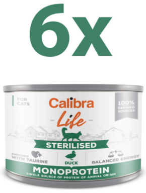 Calibra Life Sterilised konzerva za mačke