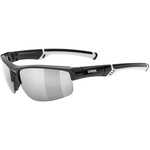 Sončna očala Uvex Sportstyle 226 črna barva - črna. Sončna očala iz kolekcije Uvex. Model s tehnologijo za zaščito pred škodljivim sevanjem.