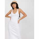 RUE PARIS Ženska oprijeta obleka San Diego RUE PARIS bela RV-SK-7531.54_382655 S