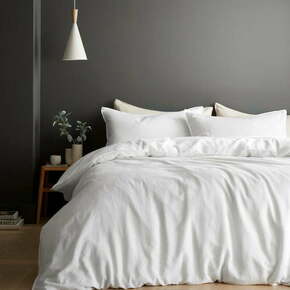 Bela posteljnina za zakonsko posteljo 200x200 cm Relaxed – Content by Terence Conran