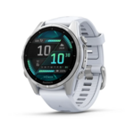 Garmin Fenix 8 Silver, Whitestone Band 43mm pametna ura