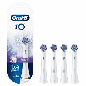 Oral-B iO glava zobne ščetke Radiant White 4 kosi