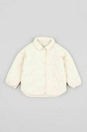 Otroška jakna zippy bež barva - bež. Otroški jakna iz kolekcije zippy. Nepodložen model