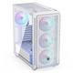 Endorfy Arx 700 White ARGB ohišje, belo, midi, bez napajanja, ATX, mATX