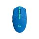 Logitech G305 Lightspeed Blue gaming miška, optični, brezžičen, 12000 dpi, 400 IPS, 99g, 40G, 1ms, 1000Hz, modri
