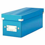 Modra škatla za shranjevanje s pokrovom Leitz Click&amp;Store, dolžina 35 cm