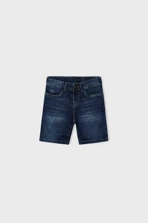 Otroške kratke hlače iz jeansa Mayoral mornarsko modra barva - mornarsko modra. Otroški kratke hlače iz kolekcije Mayoral. Model izdelan iz jeansa.