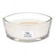 WEBHIDDENBRAND Dekorativna vaza za sveče WoodWick, Beli čaj in jasmin, 453,6 g