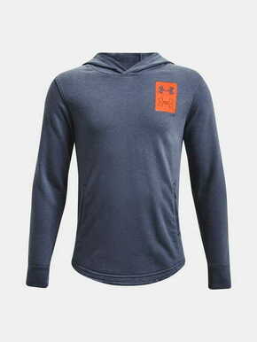 Under Armour Pulover UA Rival Terry Hoodie-BLU XS