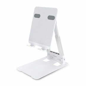 Slomart dudao zložljivo stojalo stojalo za telefon stojalo za tablico belo (f10xs)