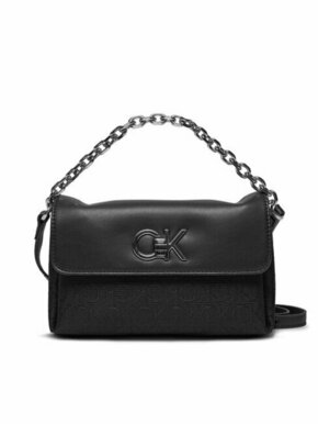 Calvin Klein Ročna torba Re-Lock Mini Crossbody Bag_Jcq K60K611989 Črna