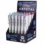 Astra CRYSTAL, kroglično pero 0,7 mm, modro, stojalo, mešanica barv, 201120004