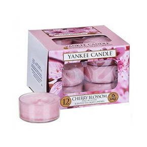 Yankee Candle Aromatične čajne sveče Cherry Blossom 12 x 9