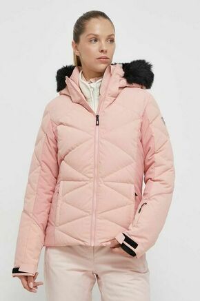 Smučarska jakna Rossignol Staci roza barva - roza. Smučarska jakna iz kolekcije Rossignol. Model izdelan materiala