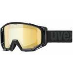 UVEX Athletic CV Bike Black Matt SL/Gold Yellow Kolesarska očala