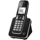 Panasonic KX-TGD310FXB brezžični telefon, DECT, črni
