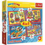 WEBHIDDENBRAND TREFL Puzzle Super Things: Secret Spies 4v1 (35,48,54,70 kosov)