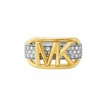 Srebrni prstan Michael Kors - pisana. Prstan iz kolekcije Michael Kors. Model izdelan iz srebra Sterling.