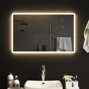 Greatstore LED kopalniško ogledalo 80x50 cm