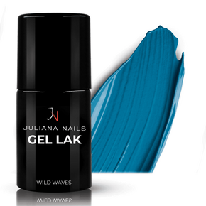 Juliana Nails Gel Lak Wild Waves modra No.714 6ml
