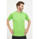 Kratka majica za tek Fila Ridgecrest zelena barva - zelena. Kratka majica za tek iz kolekcije Fila. Model izdelan iz hitrosušečega materiala.
