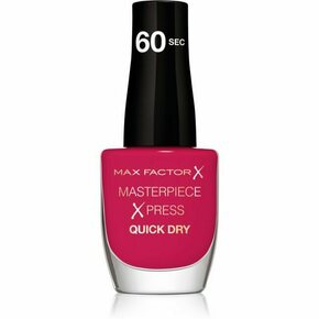 Max Factor Masterpiece Xpress Quick Dry hitro sušeči lak za nohte 8 ml Odtenek 250 hot hibiscus