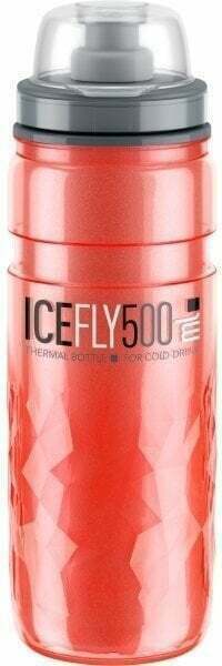 Elite Cycling Ice Fly Red 500 ml Kolesarske flaše