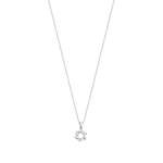 Lotus Silver Brezčasna srebrna ogrlica s cirkoni LP3188-1 / 1 (verižica, obesek) srebro 925/1000