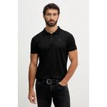 Karl Lagerfeld Bombažen polo Karl Lagerfeld črna 561200.745000