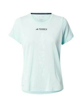Športna kratka majica adidas TERREX Agravic turkizna barva - turkizna. Športna kratka majica iz kolekcije adidas TERREX. Model izdelan iz materiala