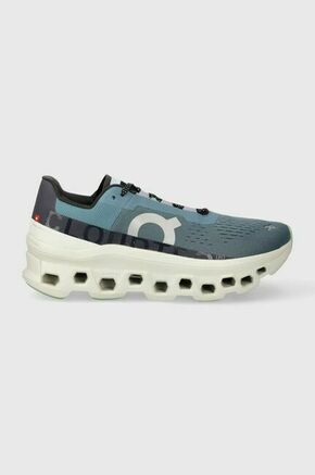 Tekaški čevlji On-running Cloudmonster - modra. Čevlji iz kolekcije On-running. Model dobro stabilizira stopalo in ga dobro oblazini.