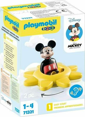 PLAYMOBIL Disney &amp; Mickey and Friends 71321 1.2.3 &amp; Disney: Mickeyho otočné slnko s funkci